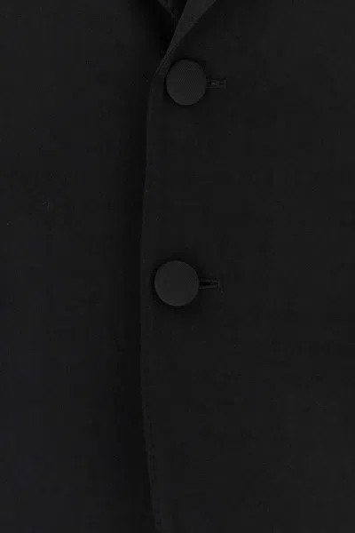 Etro Stretch Wool Blazer For Men In Black