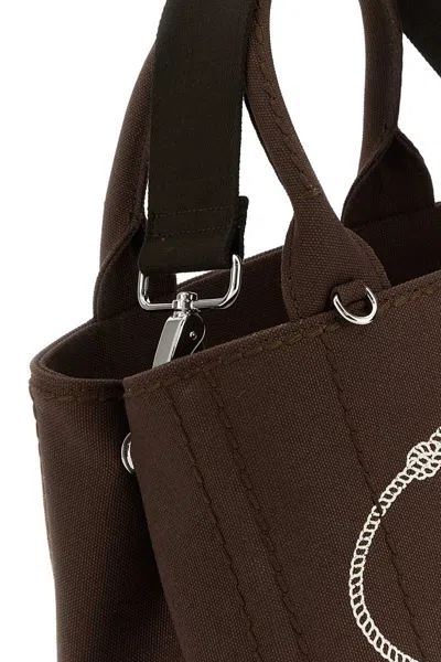 Prada Tote Bag In Brown