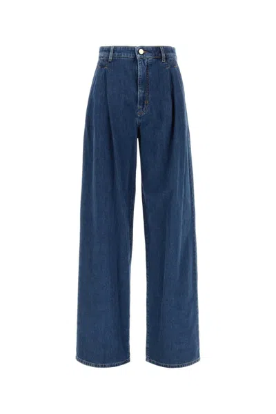 Mm Studio Valvola Denim Jeans In Blue