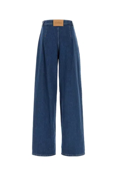 Mm Studio Valvola Denim Jeans In Blue