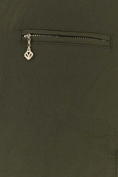 Visvim Gunner Down Jacket In Green