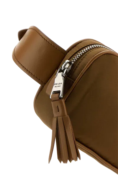 Prada Belt Bag In Brown