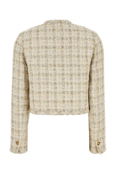 Versace Jacket Blazer In Neutral