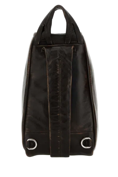 Prada Vintage Backpack In Brown