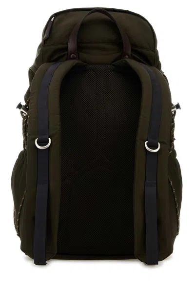Prada Backpack In Green