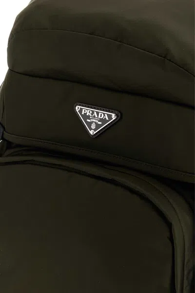 Prada Backpack In Green