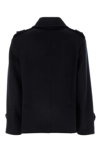 Max Mara Laveno Coat In Black