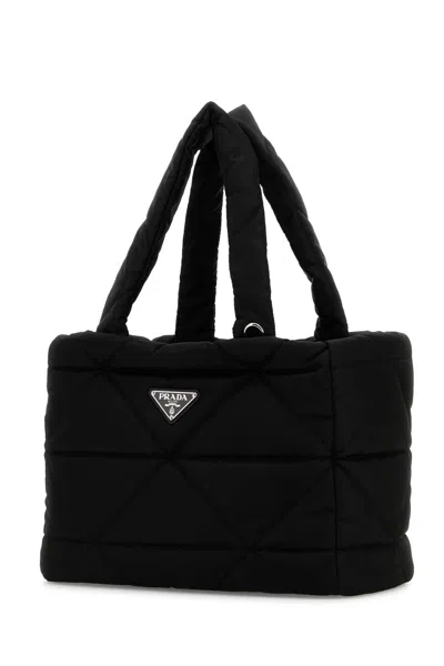 Prada Shoulder Bag In Black