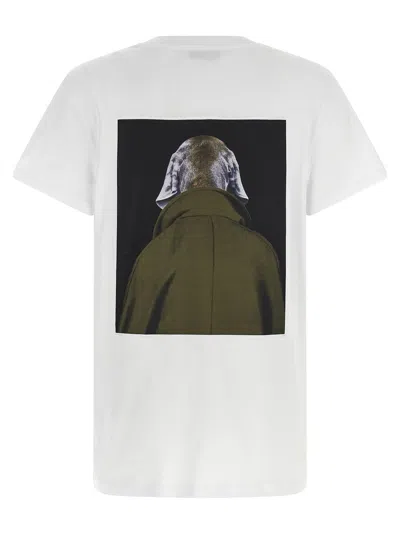 Max Mara Graphic Print T-shirt In White