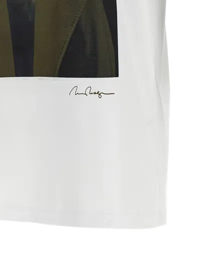 Max Mara Graphic Print T-shirt In White