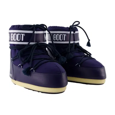 Moon Boot Icon Low Ankle Boot In Animal Print