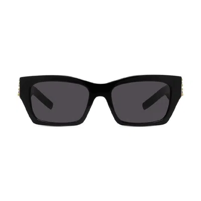 Givenchy Gv40077i01a Stud-embellished Rectangle Sunglasses In One Color