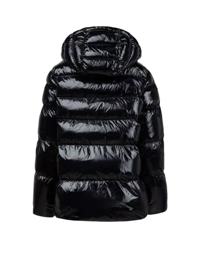 Pinko Quilted Polyamide Puffer Down Jacket In Black