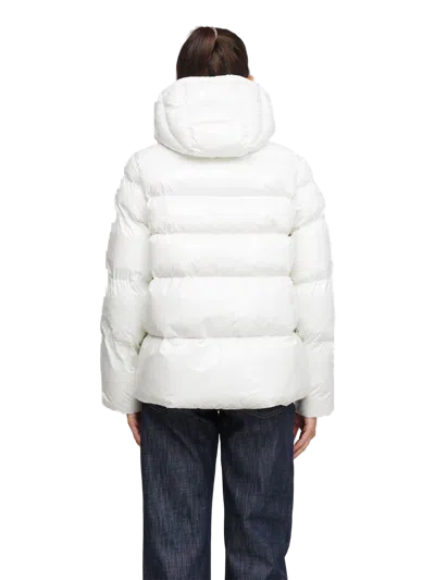 Pinko Eleodoro Down Jacket In White