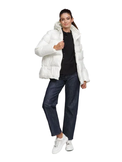 Pinko Eleodoro Down Jacket In White
