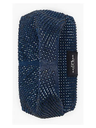 Marc Jacobs Mini Sack Clutch In Blue