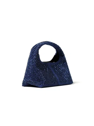 Marc Jacobs Mini Sack Clutch In Blue
