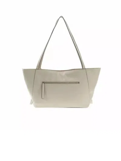 Guess Devon 3 Comp Tote Bag In Beige