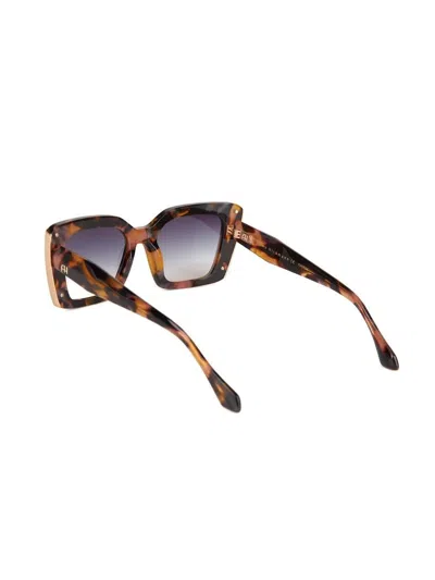 Ana Hickmann Ah9515 Honey Tortoiseshell Acetate Sunglasses In Multi