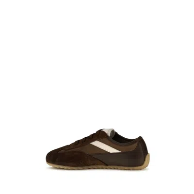 Alexander Mcqueen Boxe Sneakers In Brown
