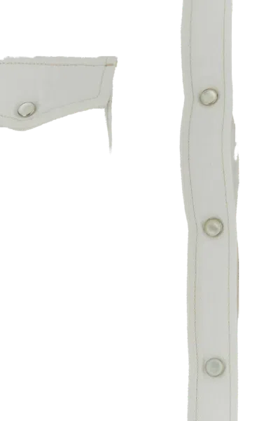 Frame White Denim Shirt In White