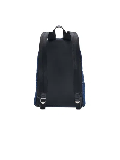 Marc Jacobs Cotton Denim Backpack In Blue