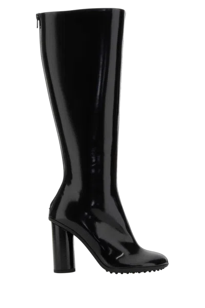 Bottega Veneta Polished Patent Leather Boot In Multi