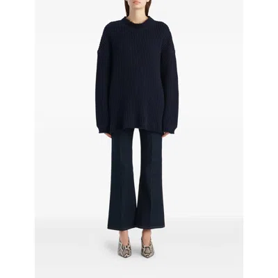 Khaite Clara Jeans In Blue