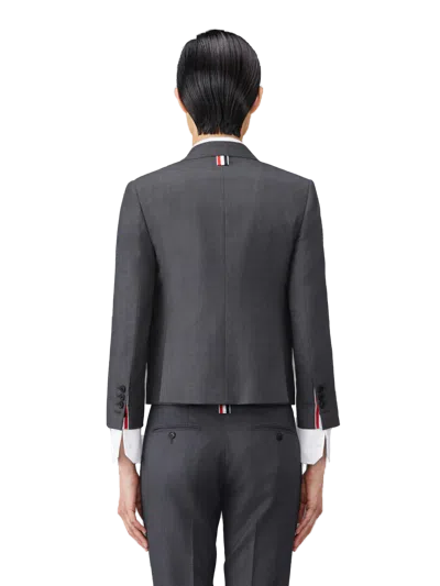 Thom Browne High Armhole Blazer In Blue