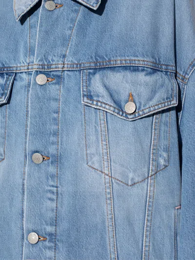 Acne Studios Oversize Denim Jacket In Blue