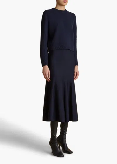 Khaite Leta Sweater In Blue