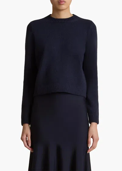 Khaite Leta Sweater In Blue
