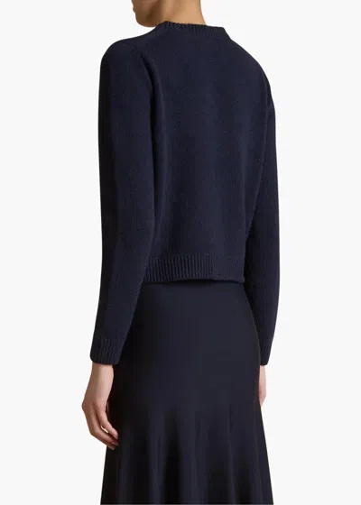 Khaite Leta Sweater In Blue