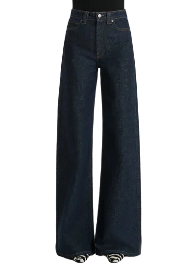 Khaite Dane Jeans In Blue