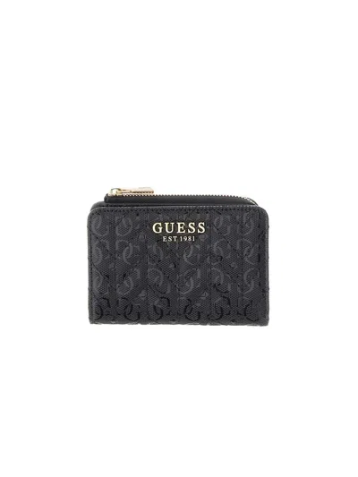 Guess Card Case In Black