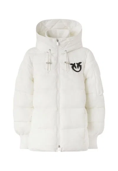 Pinko Crusca Down Jacket In White