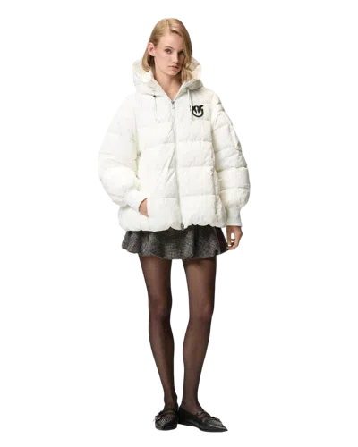 Pinko Crusca Down Jacket In White