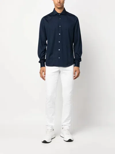 Fedeli Shirt In Blue