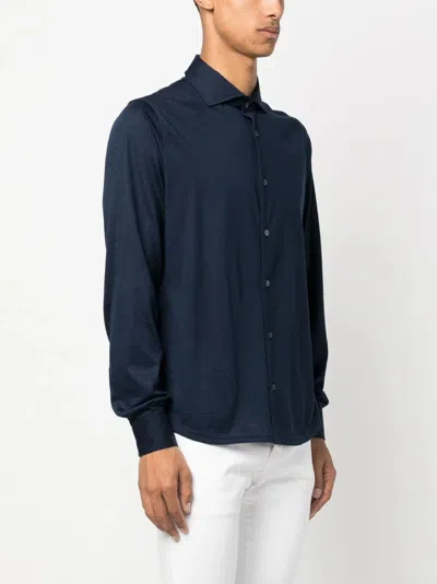 Fedeli Shirt In Blue