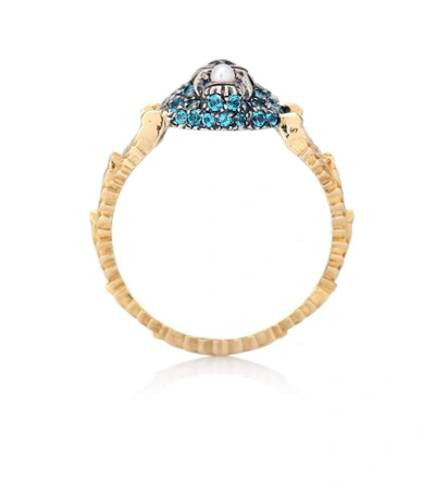 Shop Gucci Le Marché Des Merveilles 18kt Gold Ring In No