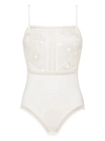 Eres Hortensia Bodysuit In White