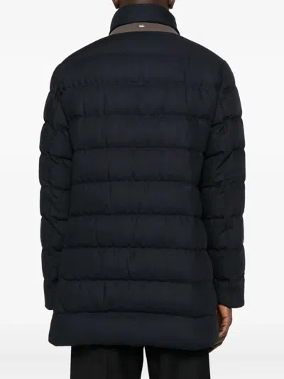 Herno Quilted Goose Down Down Jacket In Black