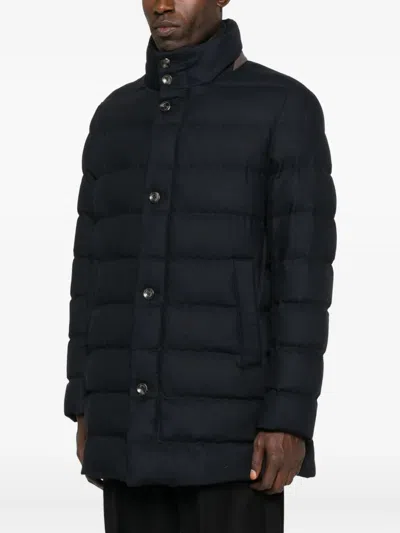 Herno Quilted Goose Down Down Jacket In Black