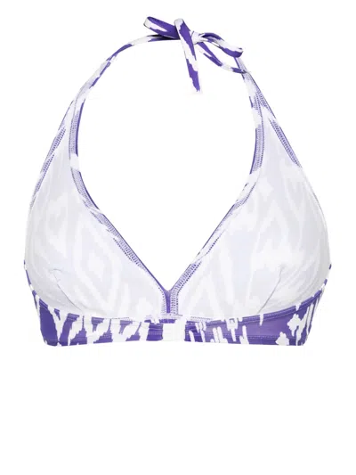 Eres Full-cup Triangle Bikini Top In Purple