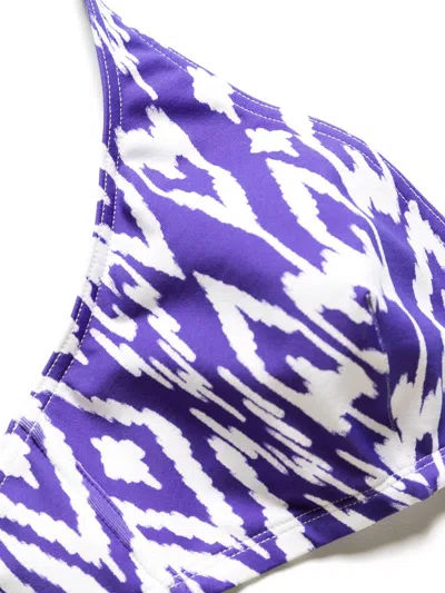 Eres Full-cup Triangle Bikini Top In Purple