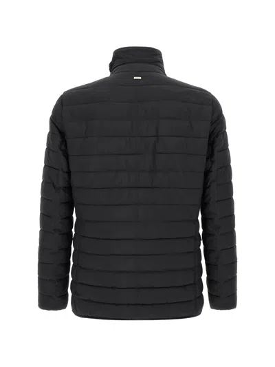 Herno Quilted Down Down Jacket In Black