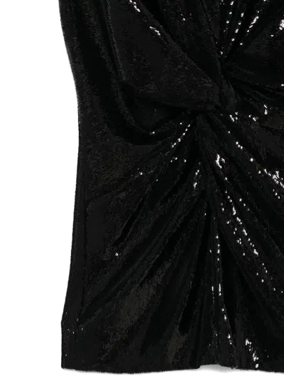 Kiton Sequin Twist Tank Top In Black