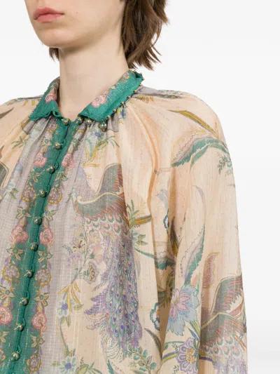 Zimmermann Blouse In Multi