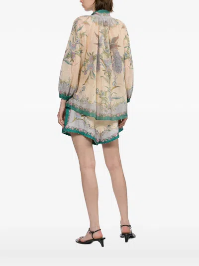 Zimmermann Blouse In Multi