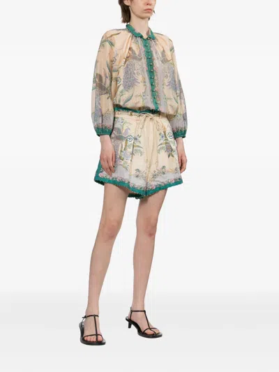Zimmermann Blouse In Multi